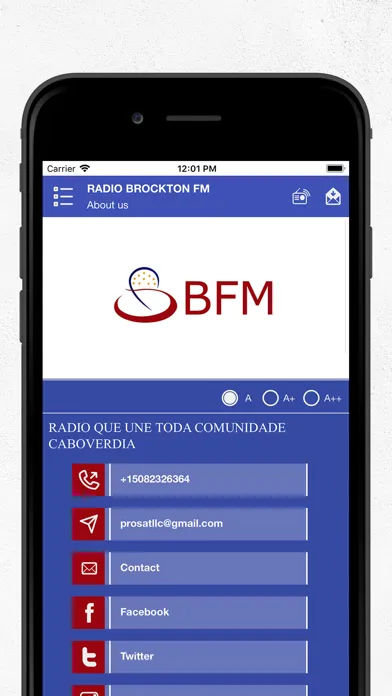 Capturas de pantalla de RADIO BROCKTON FM