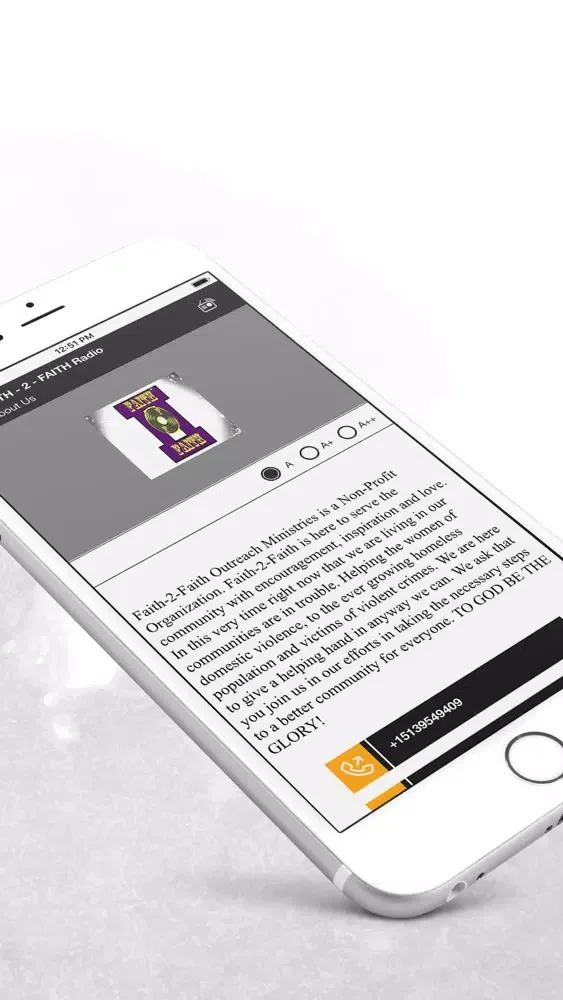 FAITH 2 FAITH Radio Screenshots