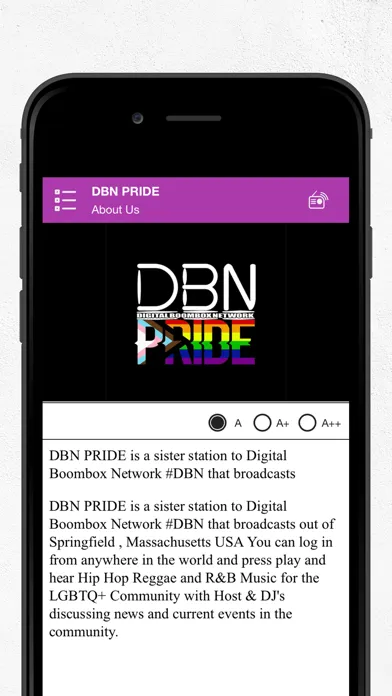 Zrzuty ekranu DBN PRIDE