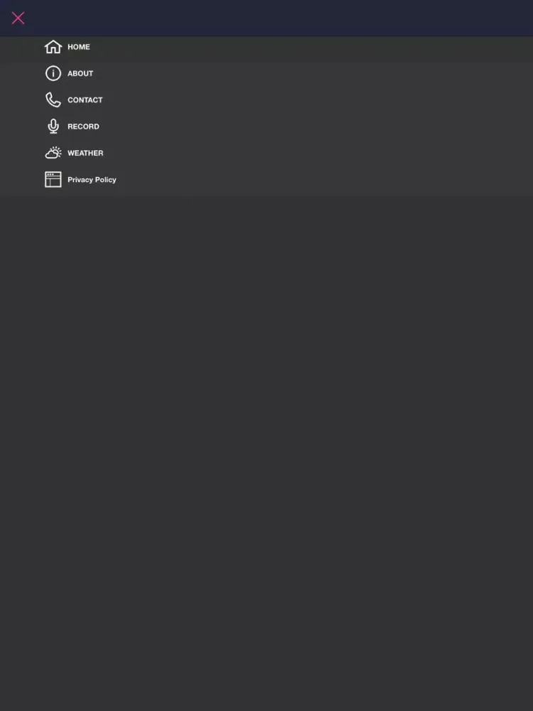 Ảnh chụp màn hình của Phoinikas FM iPad 