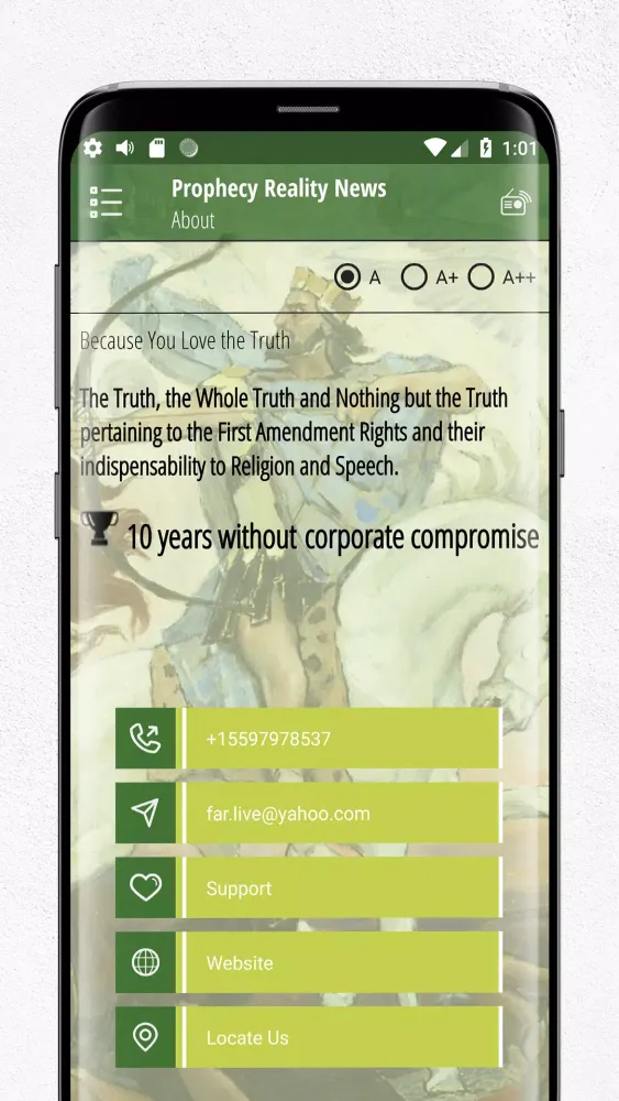 Prophecy Reality News Screenshots