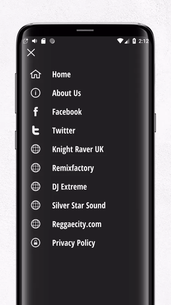 Reggaecity Radio Screenshots