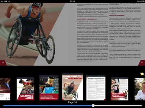 تصاویر USA Track & Field iPad 