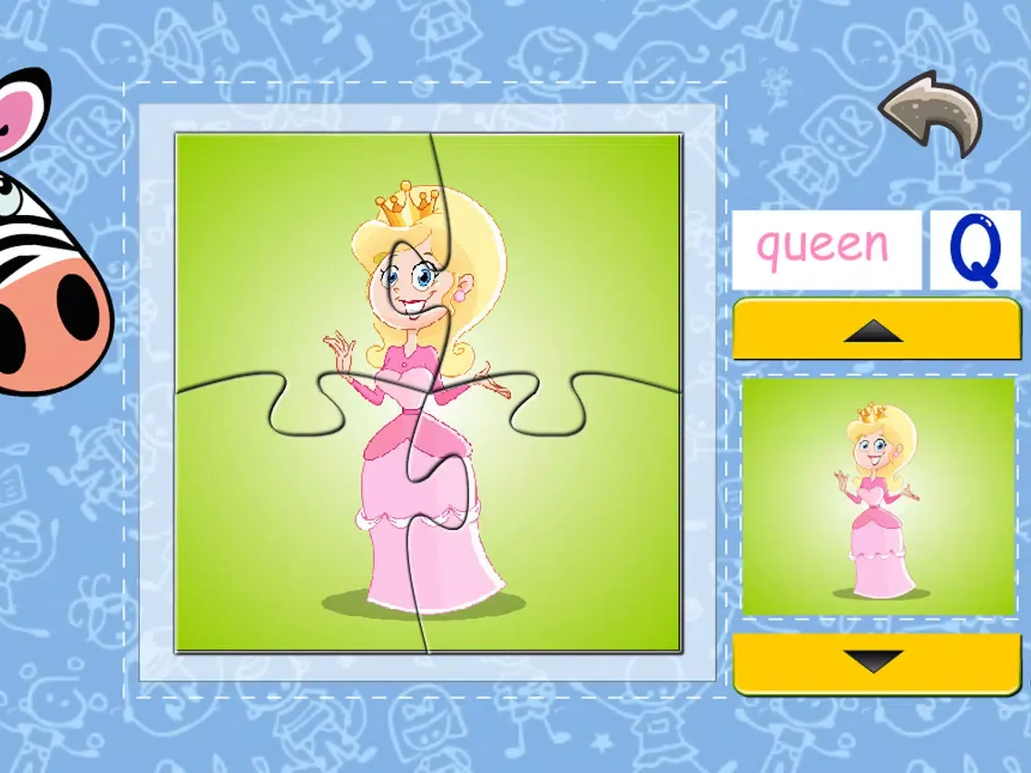 Capturas de tela do Kids Tidy ABC Puzzle Sorting Alphabet Drag & Drop iPad 