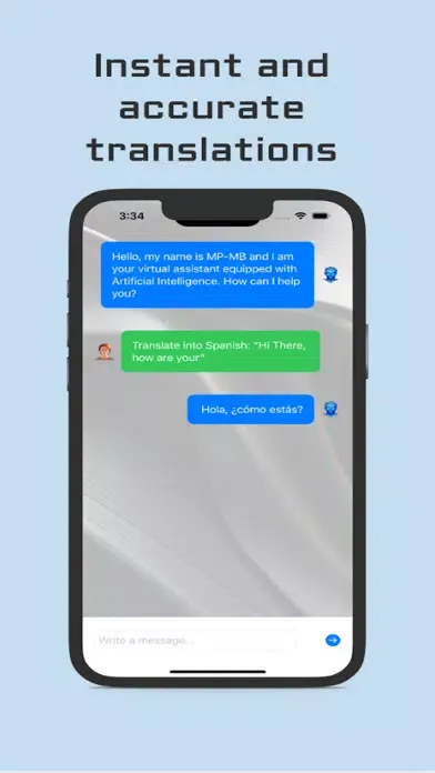 Capturas de pantalla de AI Chat - Personal Assistant