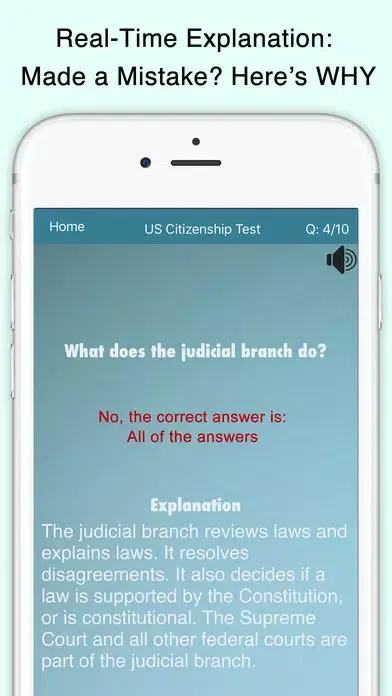 US Citizenship Test (USCIS) سکرین شاٹس