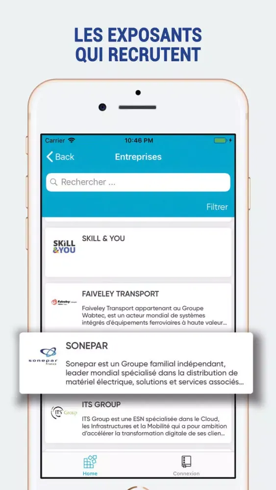 Salon de L'emploi سکرین شاٹس