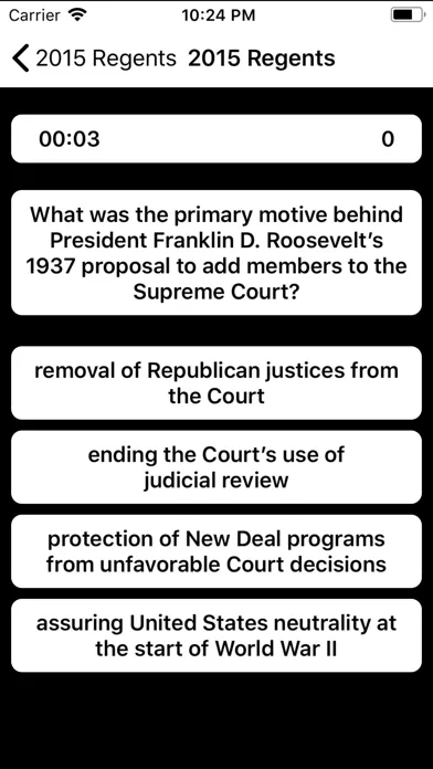 NYS US History Regents Prep Screenshots