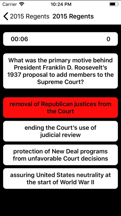 NYS US History Regents Prep Screenshots