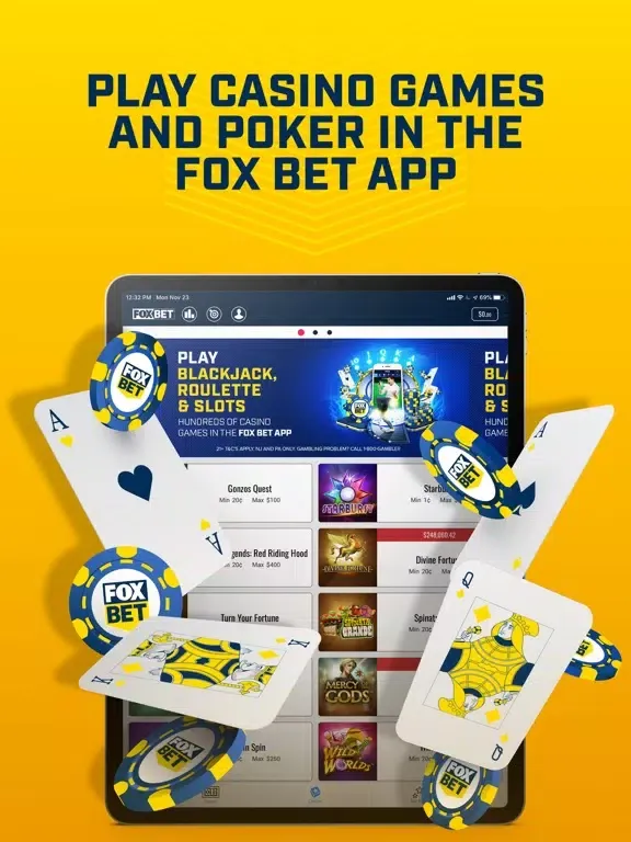 FOX Bet Sportsbook & Casino iPad 應用截圖