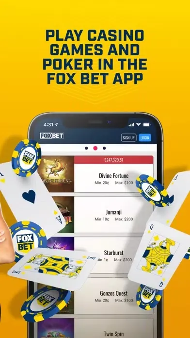 FOX Bet Sportsbook & Casino應用截圖