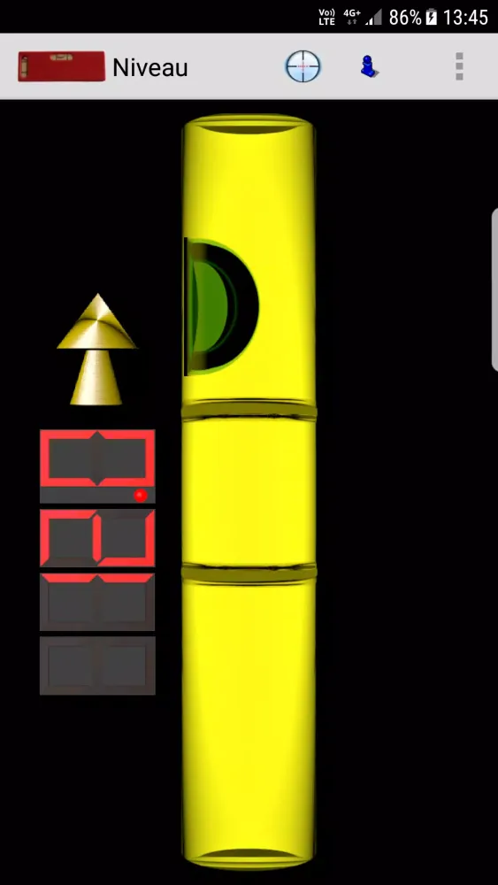 Ảnh chụp màn hình của Spirit level