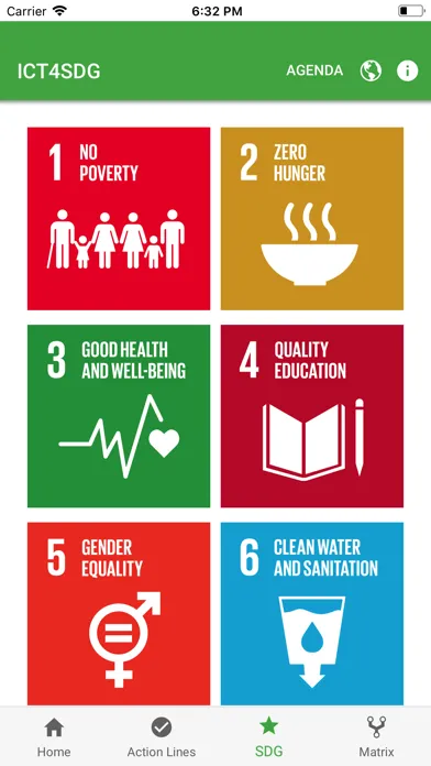 Tangkapan skrin ICT4SDG