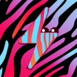 JWhoX GET Zubracorn Sticker