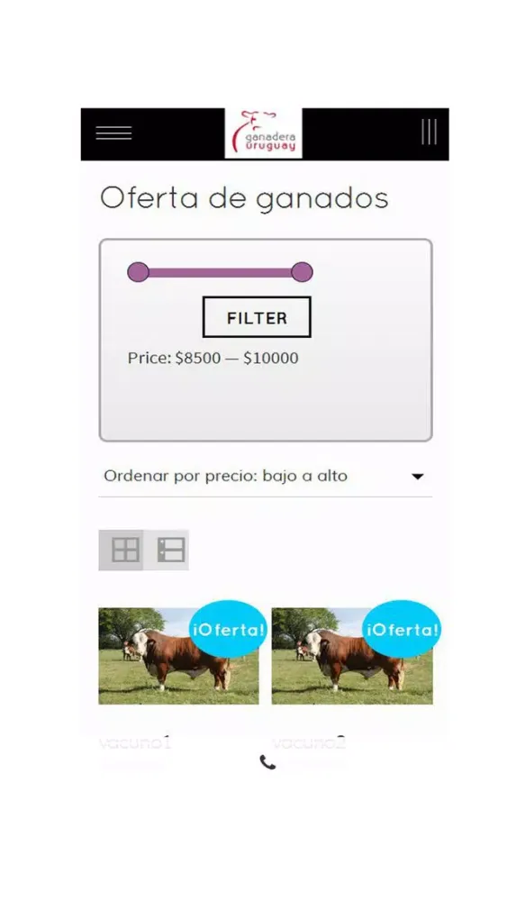 Captures d'écran de Ganadera Uruguay