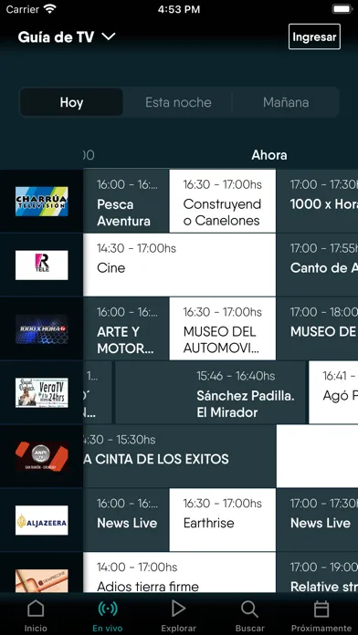 Antel TV Screenshots