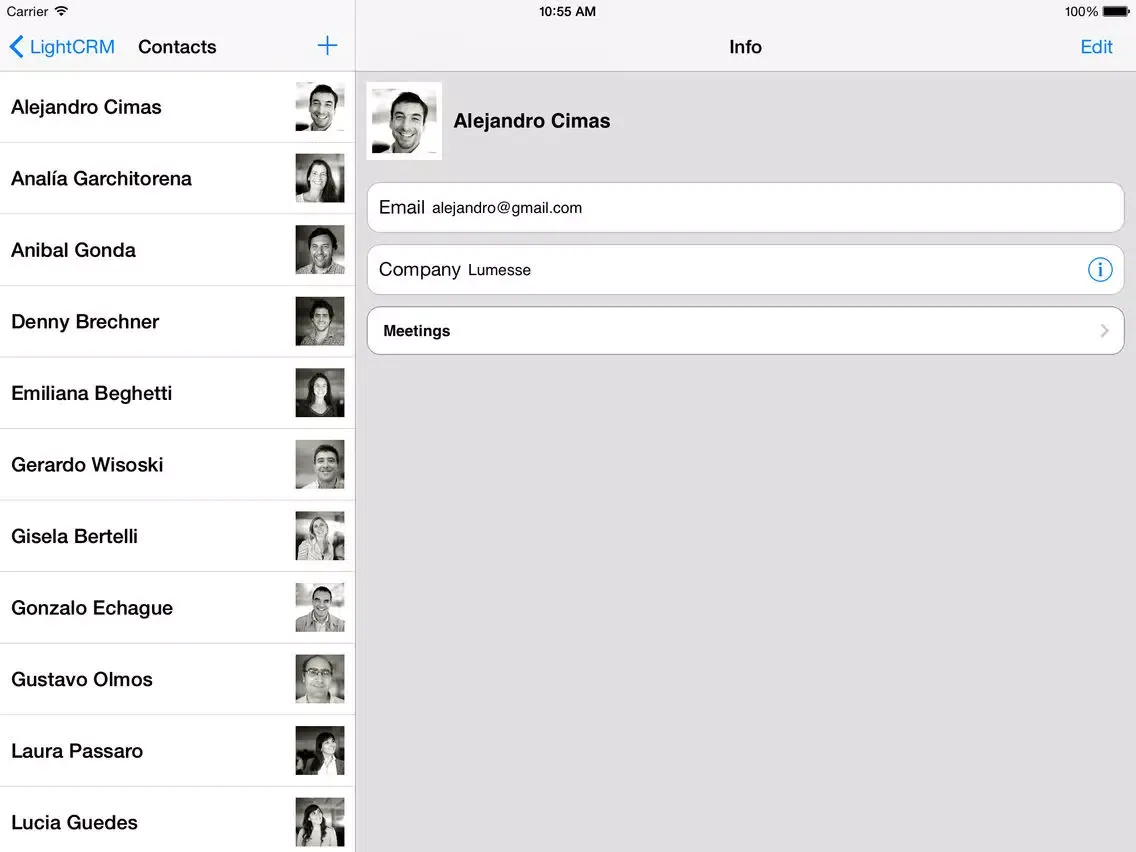 Screenshot di Knowledge Base Navigator iPad 