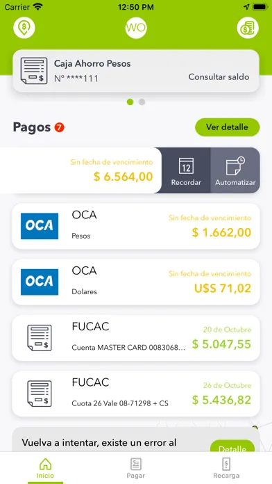 Pagos Banred سکرین شاٹس