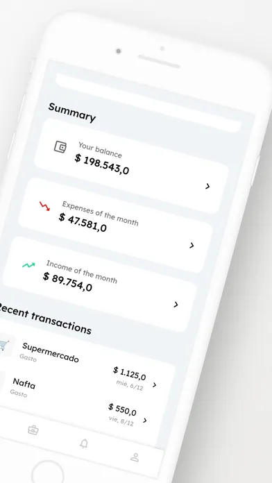 Capturas de tela do COIN expense tracker & budget