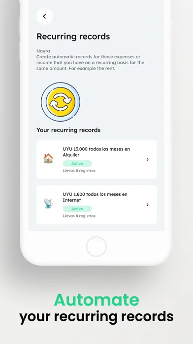Capturas de tela do COIN expense tracker & budget