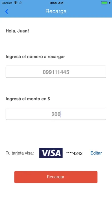 Recargas - Montevideo COMM Screenshots