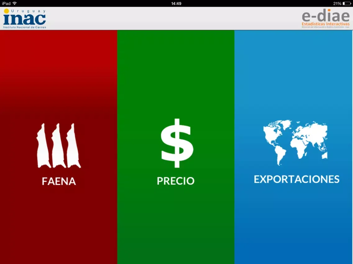 INAC Info iPad  스크린샷