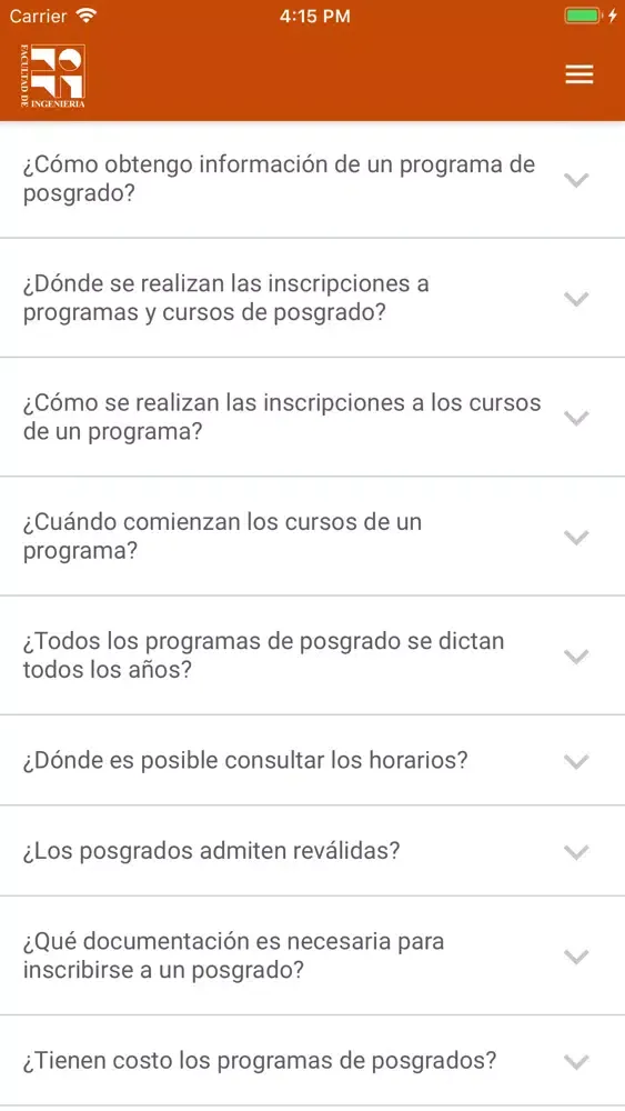 FING Posgrado سکرین شاٹس