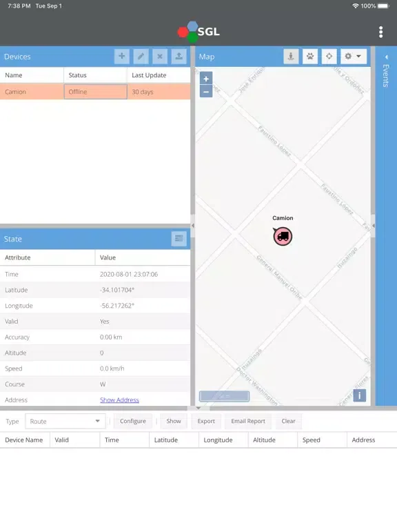 SGL Uruguay iPad  Screenshots