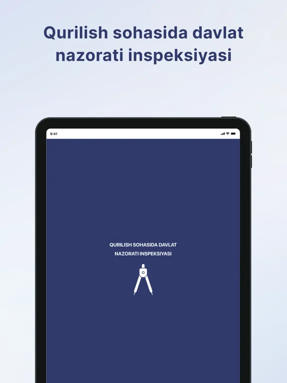 Ảnh chụp màn hình của Qurilish Nazorati Quruvchi iPad 
