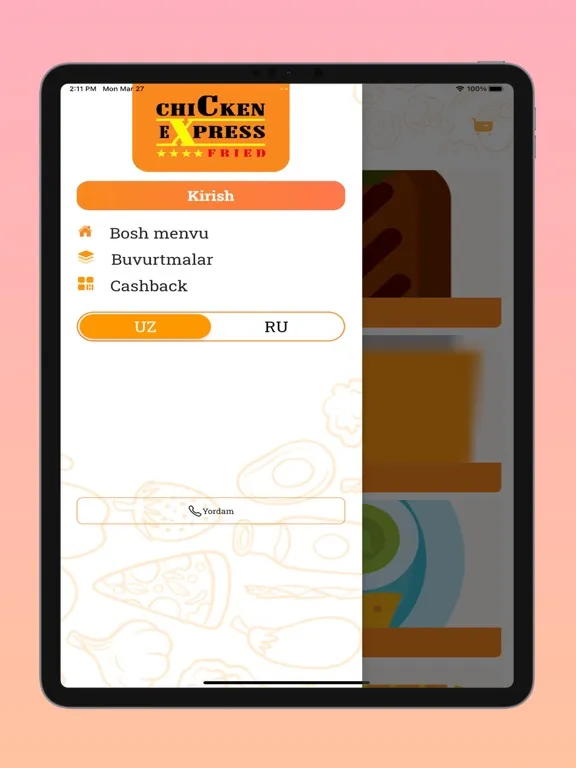 Captures d'écran de Chicken Express iPad 