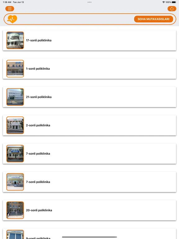 Capturas de pantalla de DocUzBase iPad 