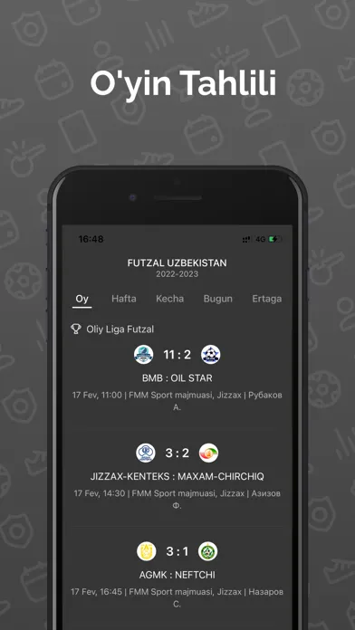 Ảnh chụp màn hình của FUTZAL UZBEKISTAN