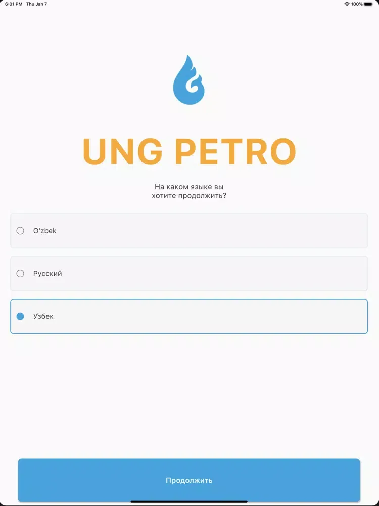 Zrzuty ekranu Ung Petro iPad 
