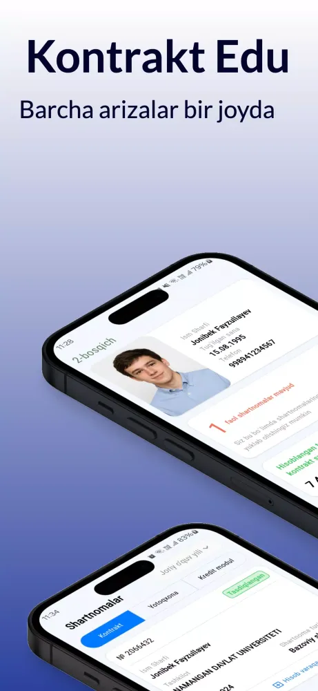 Ảnh chụp màn hình của Kontrakt Edu