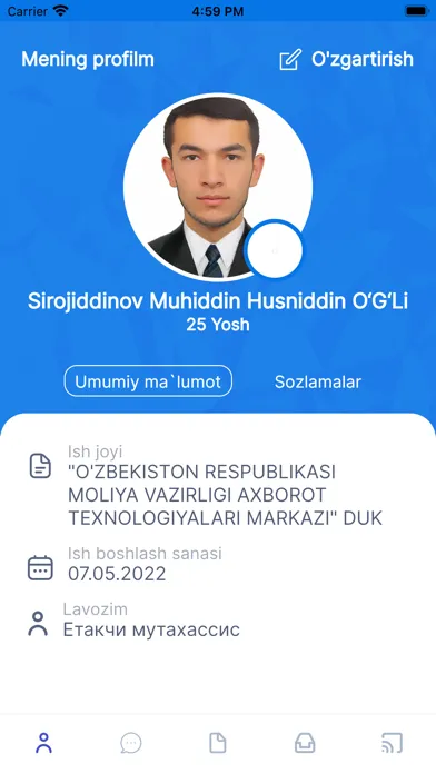 HR Mobile Screenshots