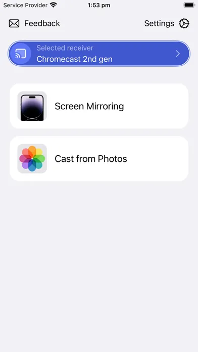 Smart TV: Screen Mirroring App Screenshots