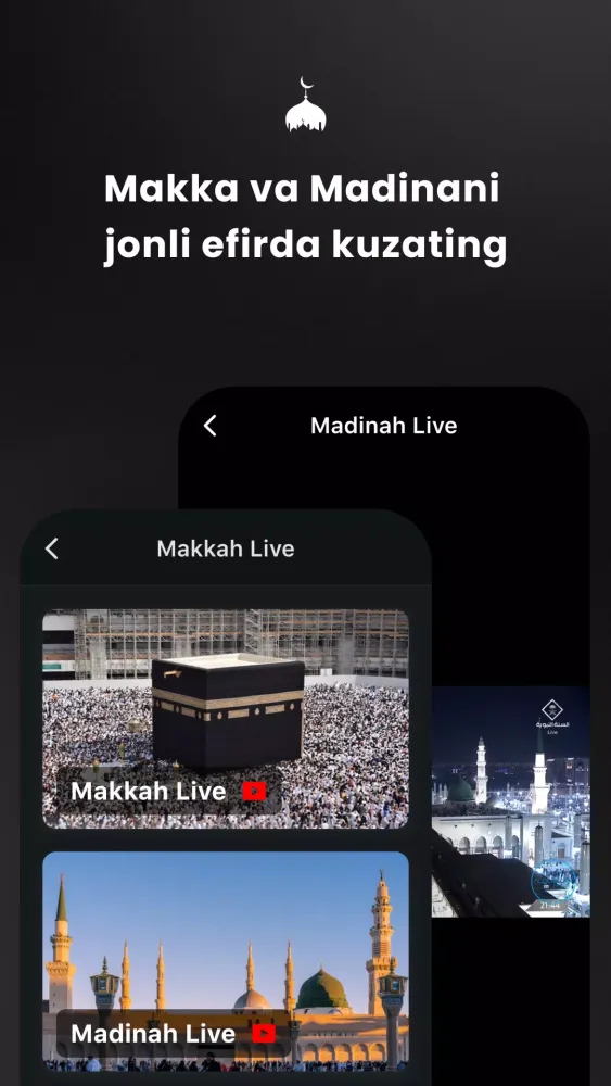 Скриншоты Muslim UZ: Namoz, Azon, Duolar