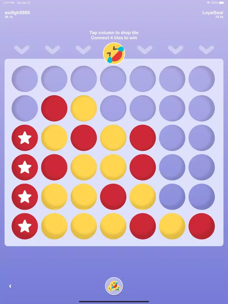 Capturas de tela do Drop Four: Connect 4 Online iPad 