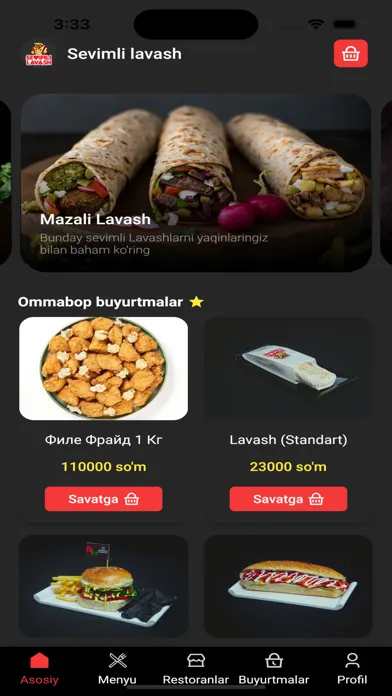 Capturas de pantalla de Sevimli Lavash