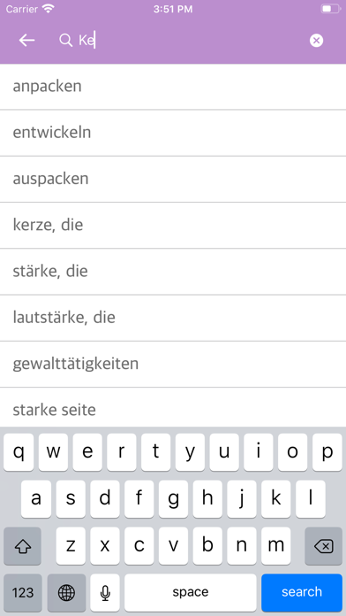 Capturas de pantalla de Bulgarian-German Dictionary