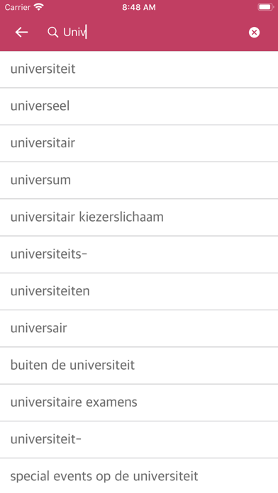 Ảnh chụp màn hình của Dutch Ukrainian Dictionary