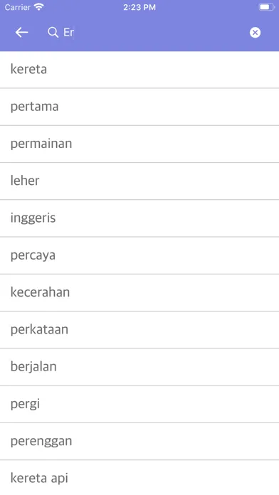 Hindi Malay Dictionary Screenshots