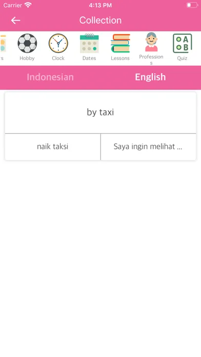 Captures d'écran de Indonesian-English Dictionary