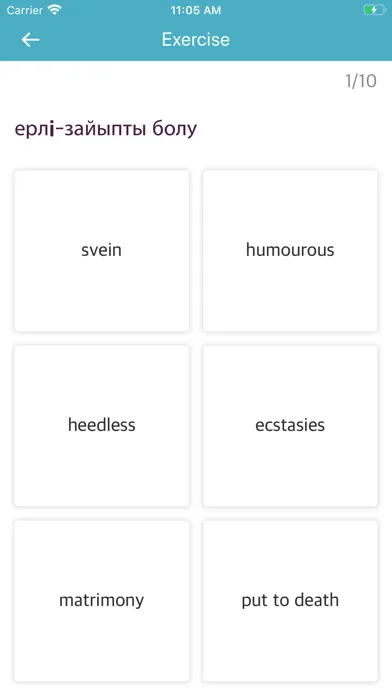 Kazakh English Dictionary 스크린샷