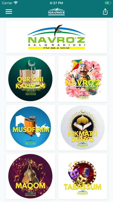 Navruz FM স্ক্রিনশট