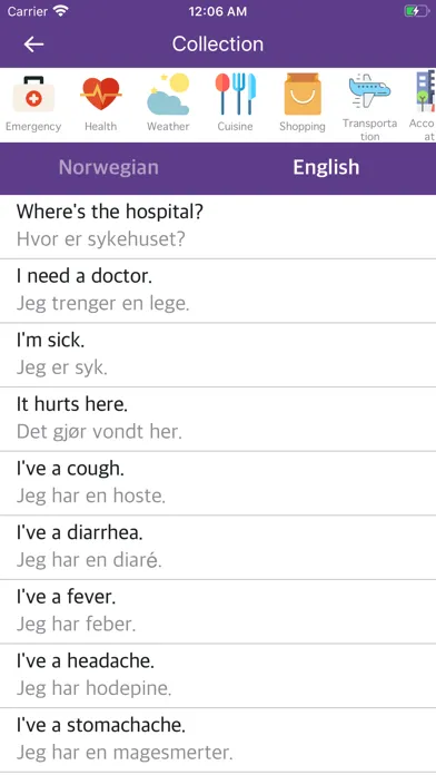 Norwegian English Dictionary!應用截圖