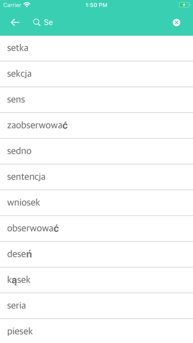 Polish Russian Dictionary স্ক্রিনশট