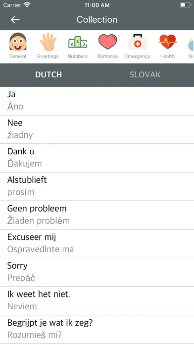 Dutch Slovak Dictionary স্ক্রিনশট