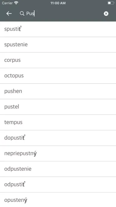 Dutch Slovak Dictionary স্ক্রিনশট