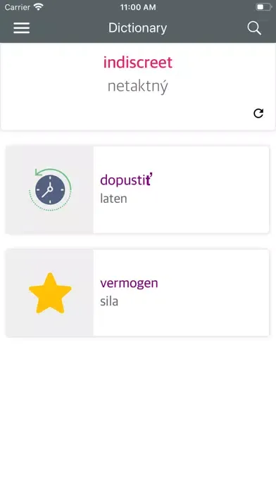 Dutch Slovak Dictionary স্ক্রিনশট